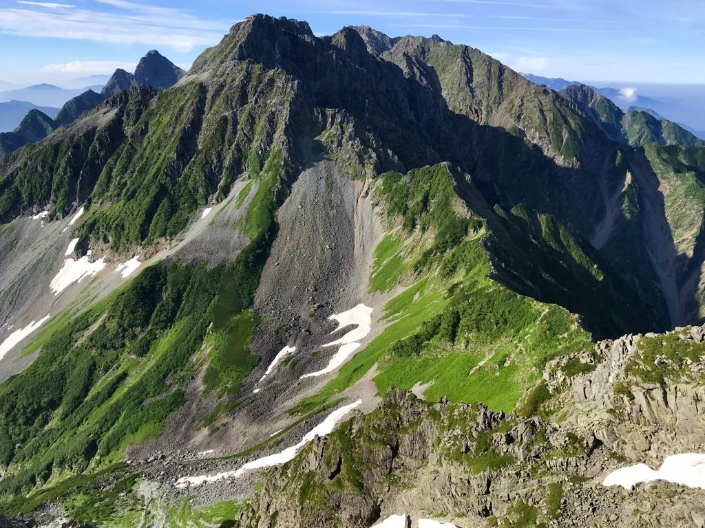 夏山５日目 南岳小屋 槍ヶ岳山荘グループ