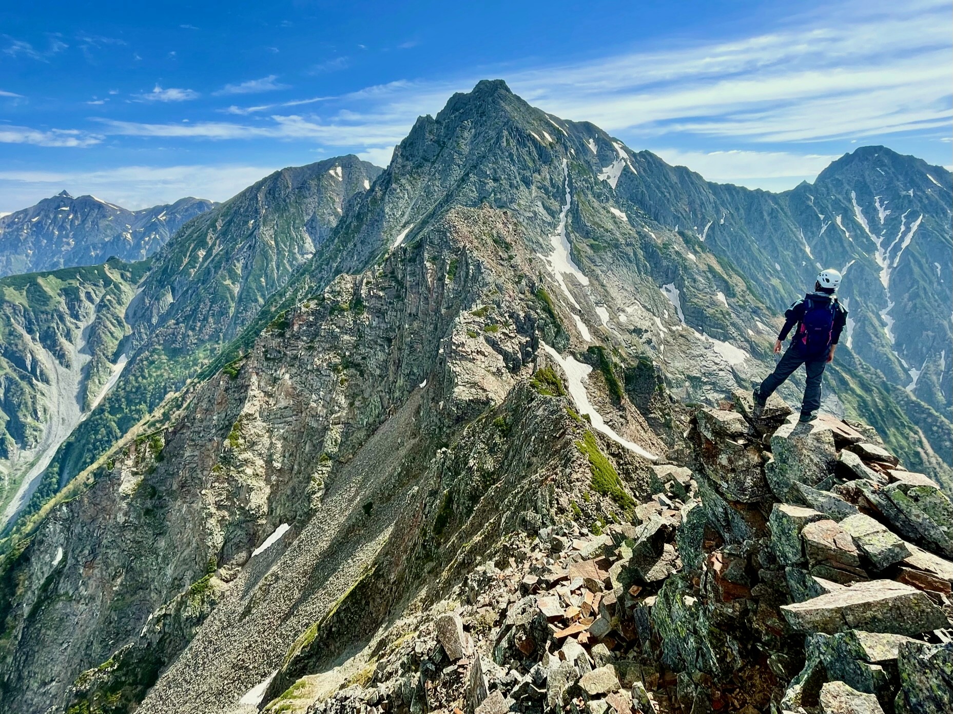 写真「天狗岳の朝」Size：半切 545 × 424 写真「天狗岳の朝」Size
